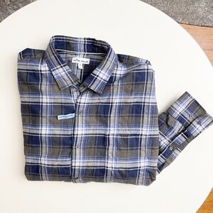 Peter Millar Crown Men’s Timber Park Cotton Sport Shirt XL NWOT Soft Flannel